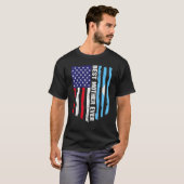 Beste moeder ooit Amerikaanse Somalische vlag Graf T-shirt (Voorkant volledig)