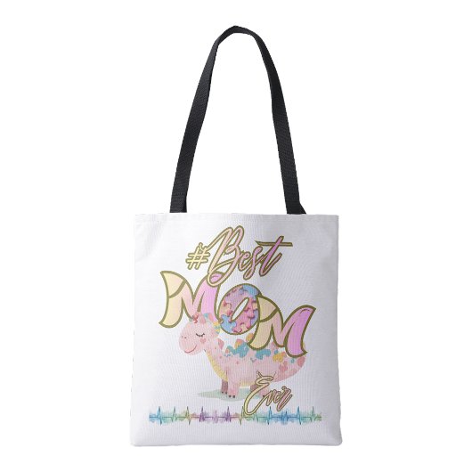 Beste Moeder Ooit Autism Steun Boodschappentas Tote Bag