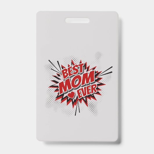 Beste Moeder Ooit Badge (Voorzijde)