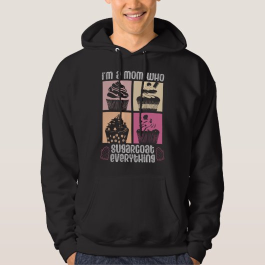 Beste moeder ooit Bak Mama Baker Chef Moeders Da Hoodie (Voorkant)