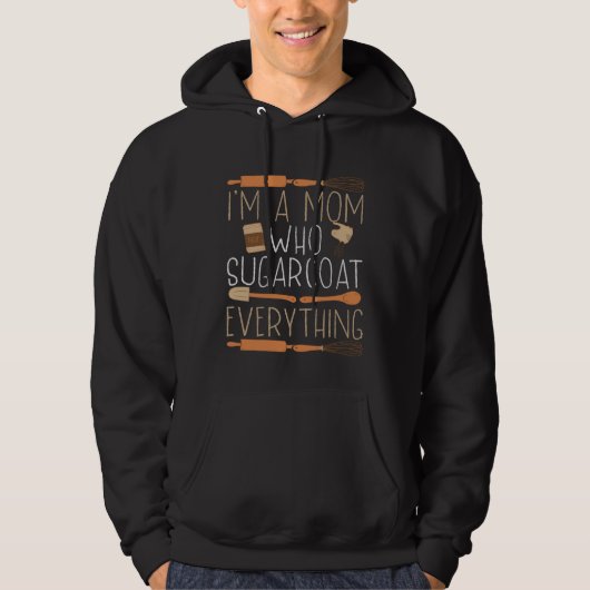 Beste Moeder Ooit Bakken Mama Bakker Chef Moeders  Hoodie (Voorkant)