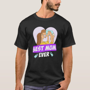 Beste moeder ooit beste moeder in de wereld Baby m T-shirt