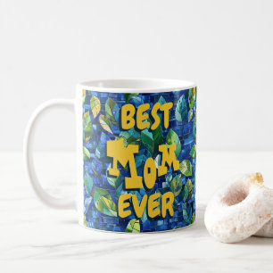 Beste moeder ooit blauwe koffiemok