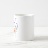 Beste moeder ooit bloeit, Moederdag Quote Koffiemok (Center)