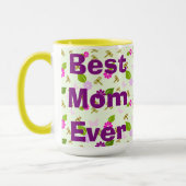 Beste moeder ooit bloem mok (Links)