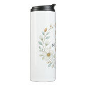 Beste moeder ooit Bloemen| Moederdag cadeau - Thermosbeker (Gedraaid links)