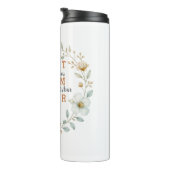 Beste moeder ooit Bloemen| Moederdag cadeau - Thermosbeker (Geroteerd rechts)