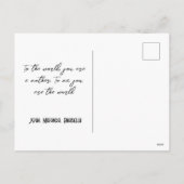 Beste moeder ooit bloemen Moederdag vakantie Brief Feestdagenkaart (Achterkant)