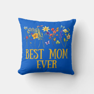Beste Moeder ooit Bloemen Wildbloemen Kussen