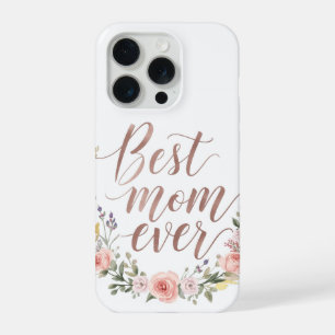 Beste Moeder Ooit – Bloemendecor Schroefhoes iPhone 15 Pro Case