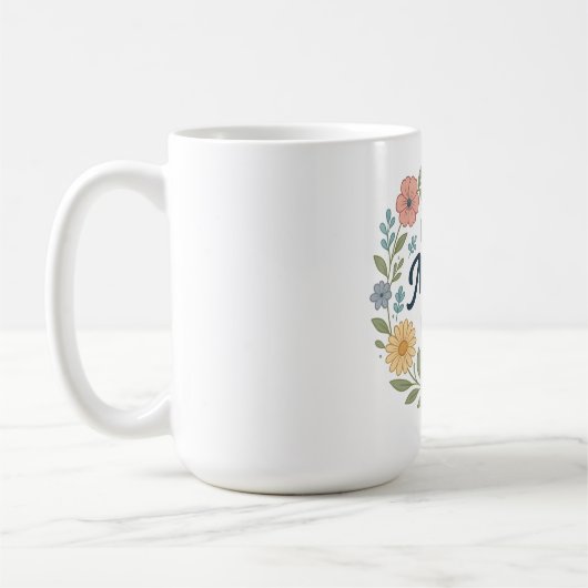 Beste Moeder Ooit – Bloemenditie Koffiemok (Links)