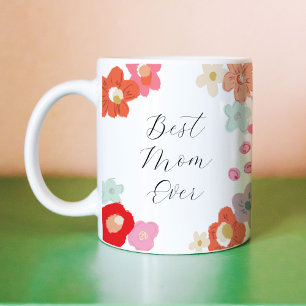 Beste Moeder Ooit Bloemenkopje Koffiemok