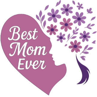 Beste moeder ooit bloementypografie ontwerp T-shir T-shirt