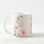 Beste Moeder Ooit Bloemig Cadeaodesign Koffiemok (Links)