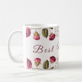 Beste Moeder Ooit Bloemige Koffiemok (Links)