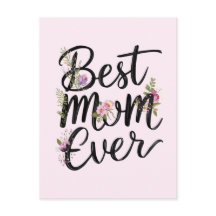 Beste moeder ooit bloemontwerp 