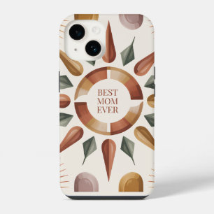 Beste Moeder Ooit Boho Hoesje Cadeau iPhone 14 Hoesje