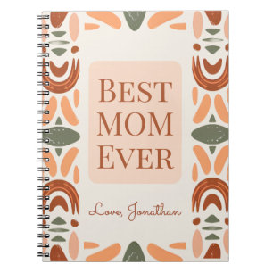 Beste Moeder Ooit Boho Persoonlijk Notitieboek