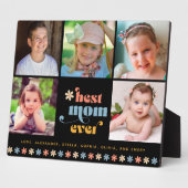Beste moeder ooit Boho Retro 5 foto's Fotoplaat (Zijkant)