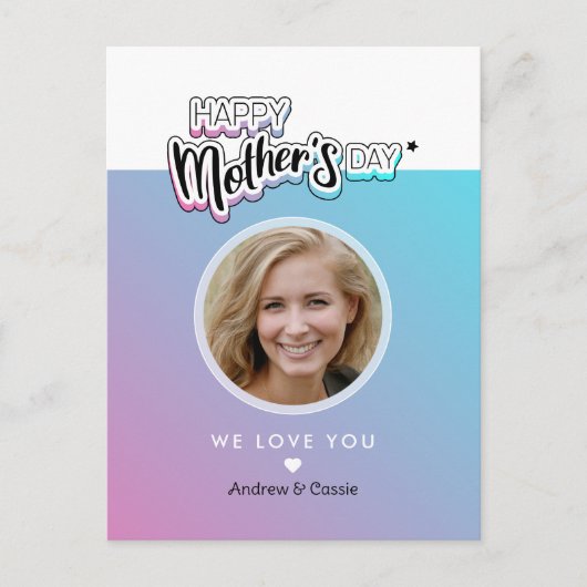 Beste moeder ooit briefkaart (Voorkant)