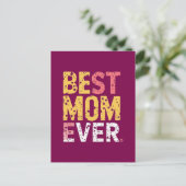 Beste moeder ooit briefkaart (Staand voorkant)