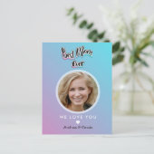 Beste moeder ooit briefkaart (Staand voorkant)