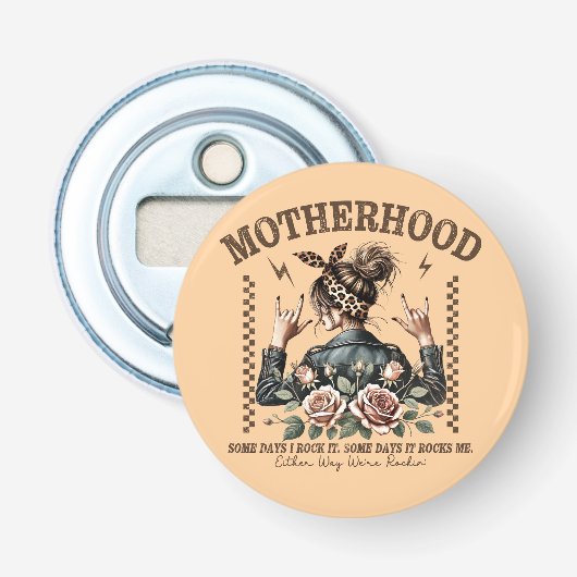 Beste moeder ooit button flesopener (Voorkant)