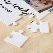 "Beste moeder ooit" cadeau met aangepaste foto's e Legpuzzel (Zijkant)