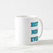 Beste Moeder Ooit Cadeau voor Moeder Koffiemok (Voorkant rechts)