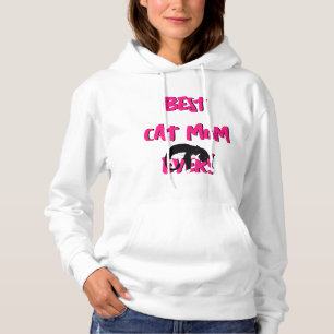Beste moeder ooit Cat Moederdag Hoodie