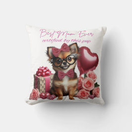Beste moeder ooit Chihuahua Puppy Kussen