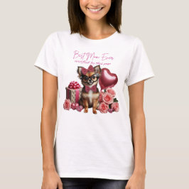 Beste moeder ooit Chihuahua Puppy T-shirt