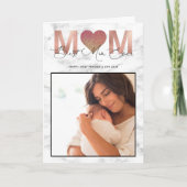 Beste moeder ooit citaat Moederdag 2 Foto Roos Gol Kaart (Voorkant)