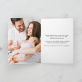 Beste moeder ooit citaat Moederdag 2 Foto Roos Gol Kaart (Binnen)