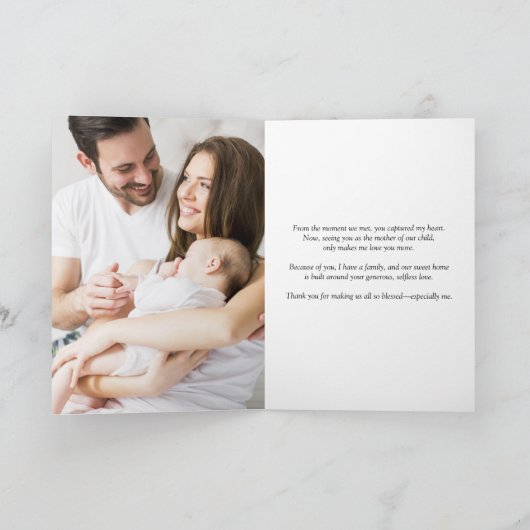 Beste moeder ooit citaat Moederdag 2 Foto Roos Gol Kaart (Binnen)