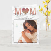 Beste moeder ooit citaat Moederdag 2 Foto Roos Gol Kaart (Gele Bloem)