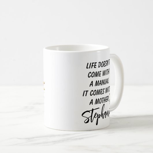 Beste moeder ooit citaat rood roze Paarse Koffiemok (Voorkant rechts)