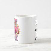 Beste moeder ooit citaat rood roze Paarse Koffiemok (Center)