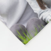 Beste Moeder ooit Custom Multi Foto Keepsake Fleece Deken (Hoek)