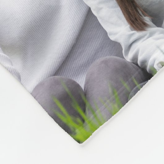 Beste Moeder ooit Custom Multi Foto Keepsake Fleece Deken (Hoek)