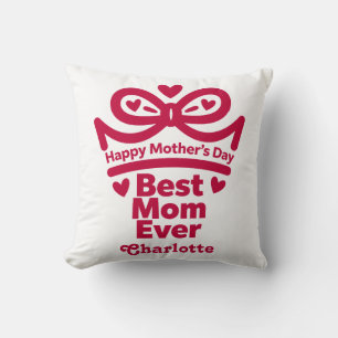 Beste moeder ooit – Cute Moederdag 2026 cadeau ont Kussen