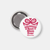 Beste moeder ooit – Cute Moederdag 2026 cadeau ont Magneet (Voorkant / Achterkant)