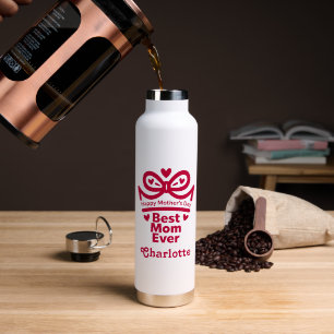 Beste moeder ooit – Cute Moederdag 2026 cadeau ont Waterfles