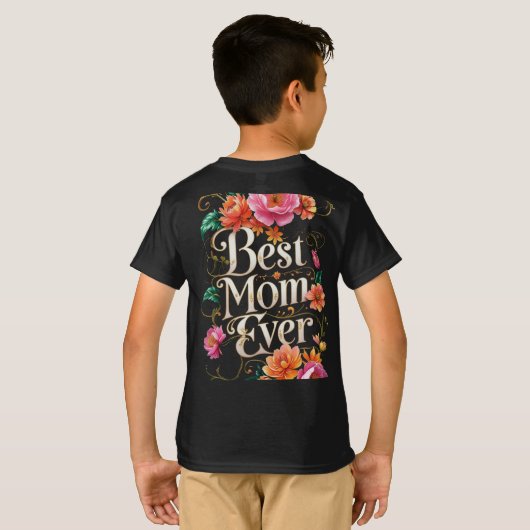 Beste moeder ooit - De perfecte moeder T-shirt (Achterkant volledig)