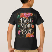 Beste moeder ooit - De perfecte moeder T-shirt (Achterkant)