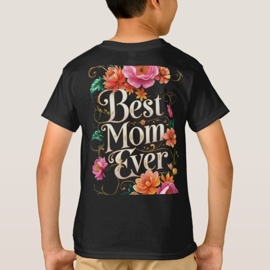 Beste moeder ooit - De perfecte moeder T-shirt (Achterkant)