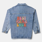 Beste moeder ooit denim jacket (Achterkant)
