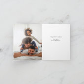 Beste moeder ooit | Eenvoudig Casual script en har Feestdagen Kaart (Binnen)