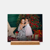 Beste moeder ooit eenvoudige aangepaste foto acryl bord (Voorkant)