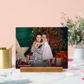 Beste moeder ooit eenvoudige aangepaste foto acryl bord (Huwelijk)